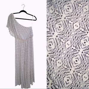 One-shoulder “Midi” Romper